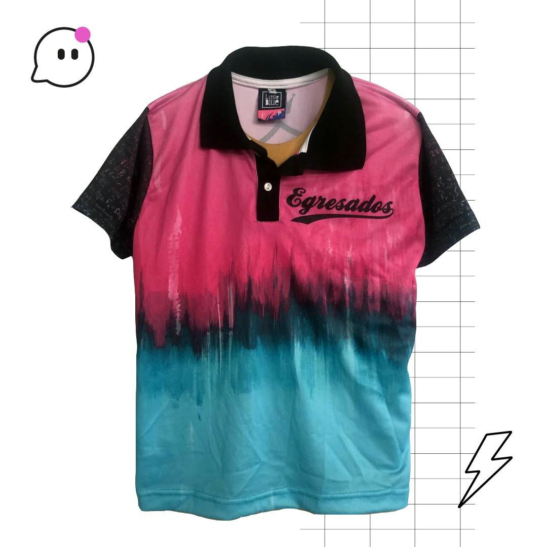 Chomba Fullprint de egresados Little Blue