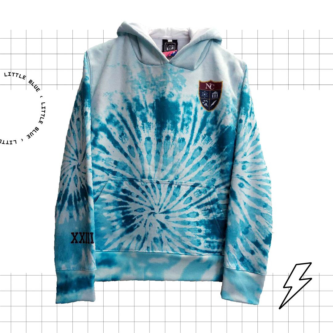 Buzo Fullprint de egresados Little Blue