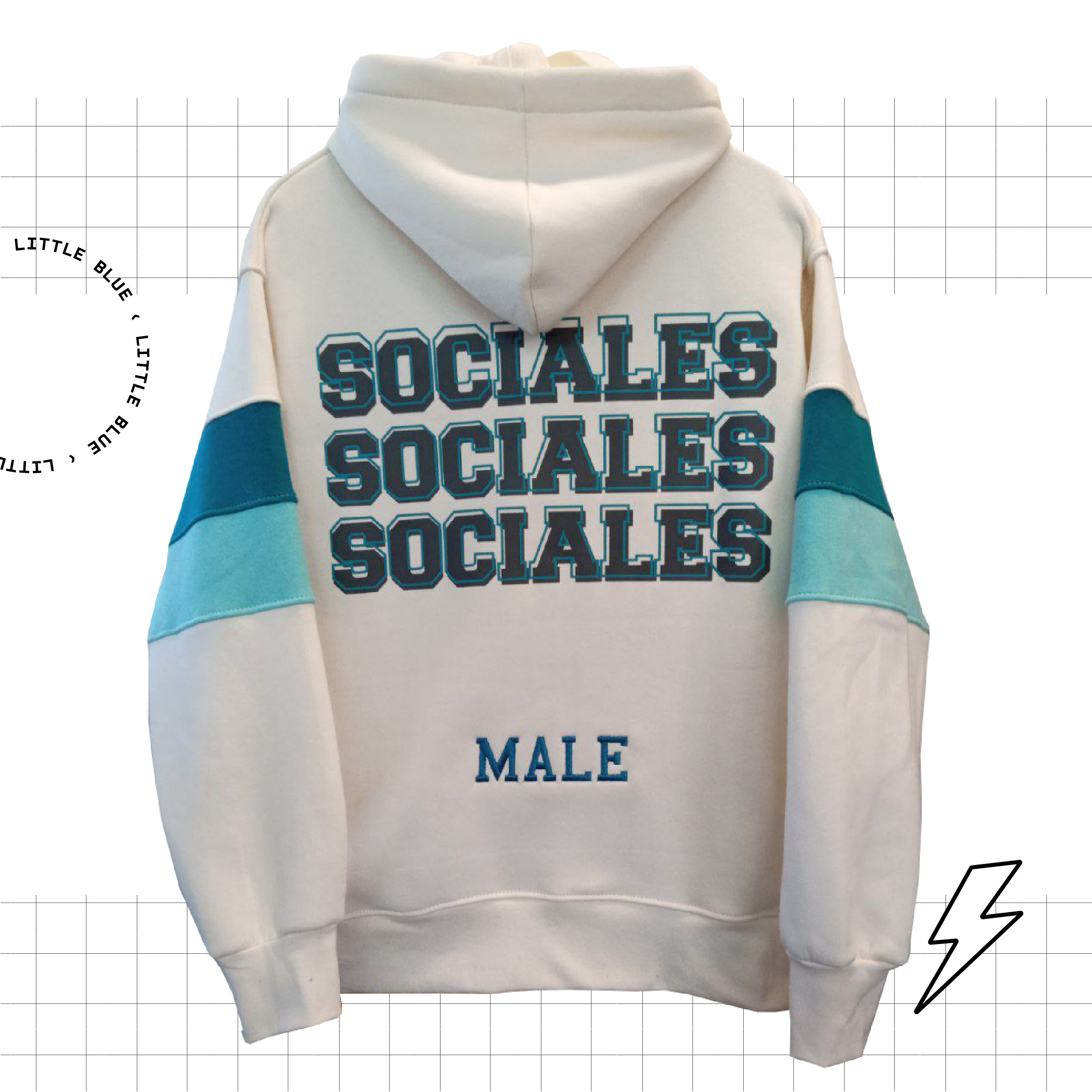 Buzo alternativo de egresados Little Blue