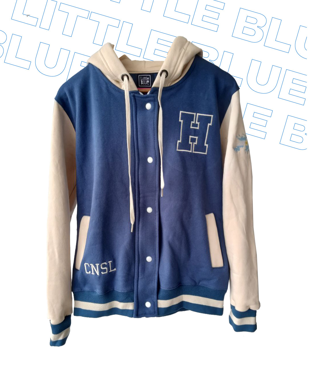 Campera con botones de egresados Little Blue