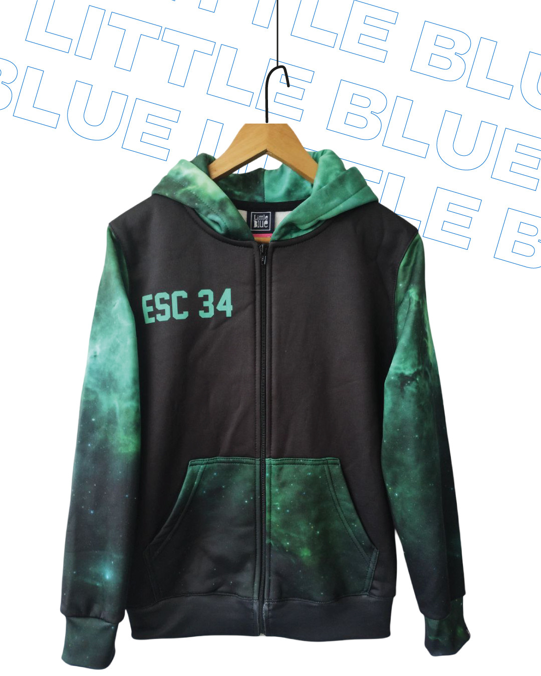 Campera con cierre de egresados Little Blue