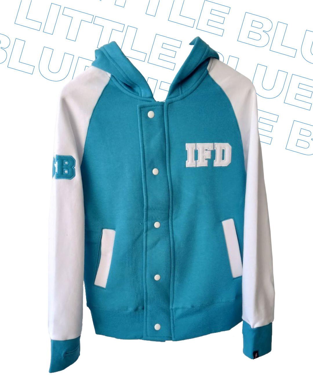 Campera con botones de egresados Little Blue