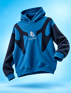 Buzo canguro 2.0 de egresados Little Blue