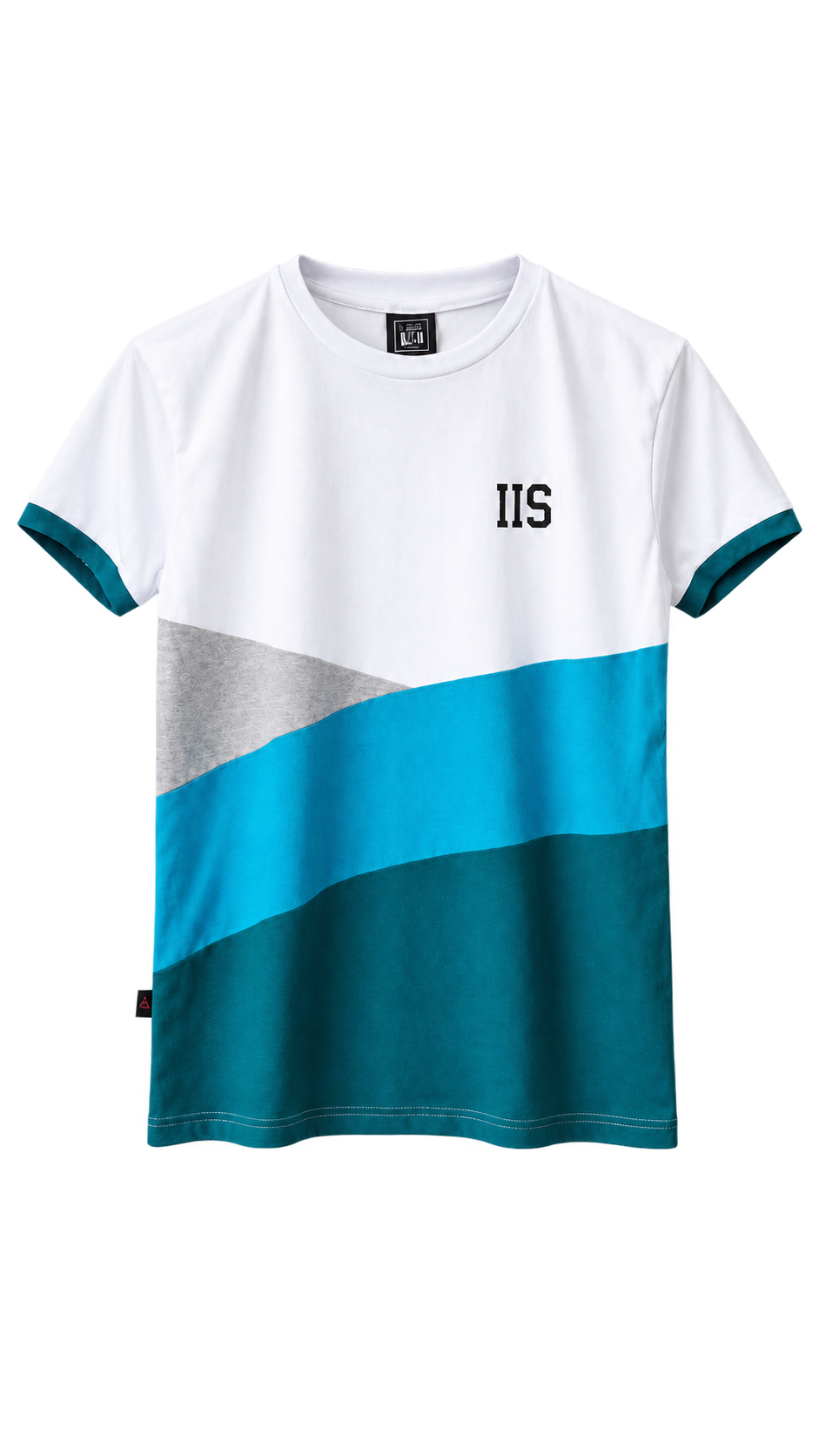 Remera triangulos de egresados Little Blue