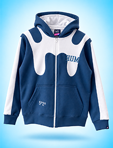Campera con cierre alternativa de egresados Little Blue