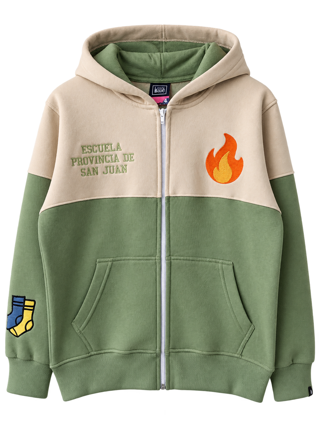 Campera 50/50 de egresados Little Blue